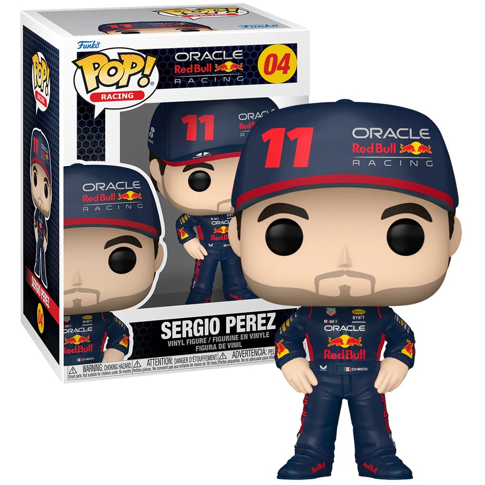 Funko Sergio Perez Red Bull Racing POP! Racing Figure 04