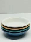 Vintage Fiesta Fiestaware Fruit Bowls 5 3/8” Set Of 4 Assorted Colors