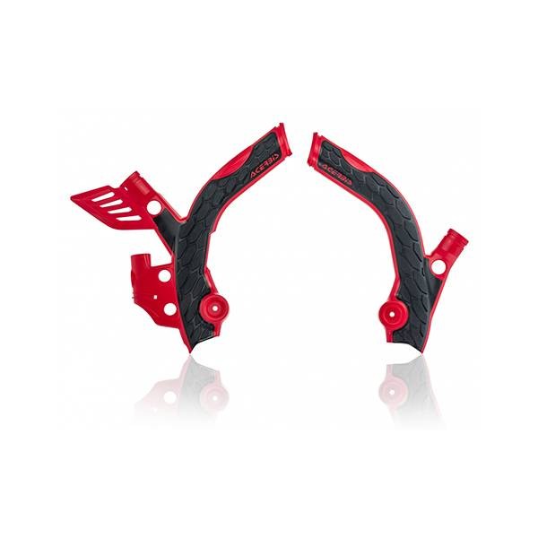 Protections de Cadre ACERBIS X-GRIP Rouge / Noir – Beta RR 2T / 4T 1 - Image 2