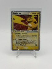 Pokémon TCG Raichu EX Ex Emerald 97/106 Holo 2005 Vintage on eBay