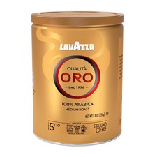 Qualità Oro Ground Coffee, Medium Roast, 100% Arabica, 8.8 oz Tin (Pack of 4) 13.80 per pound