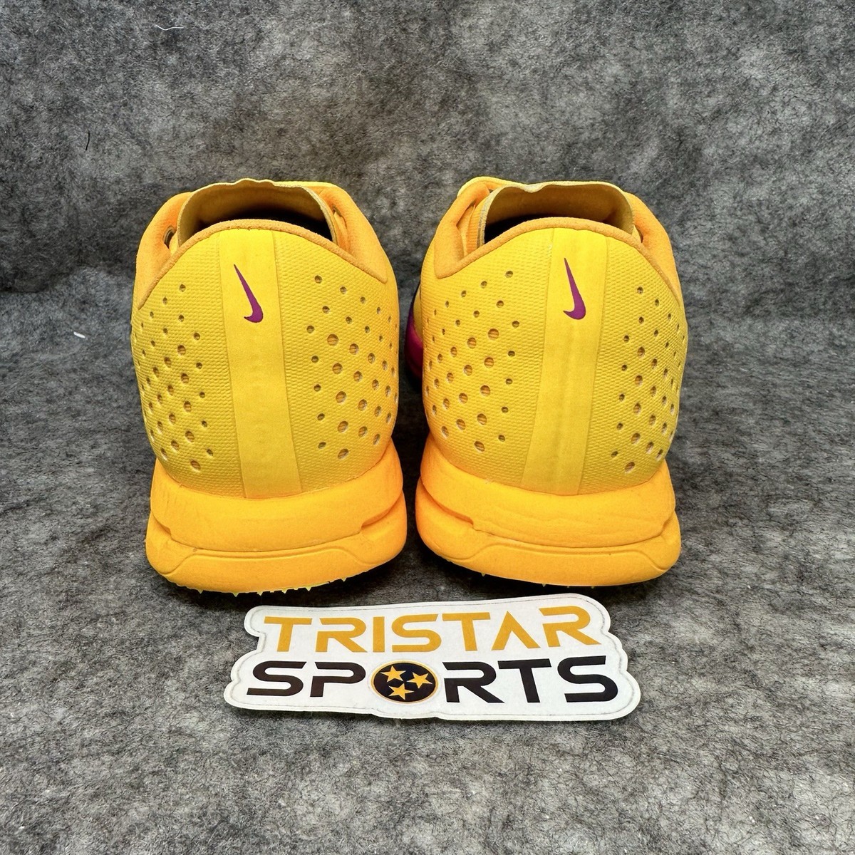 Nike Triple Jump Elite 3 Track Shoes Mens Sz 5.5 Citron Yellow HV6425-800 Spikes Nike Triple Jump Elite 3 Track & Field Jumping Spikes‎ Mens  main image 2