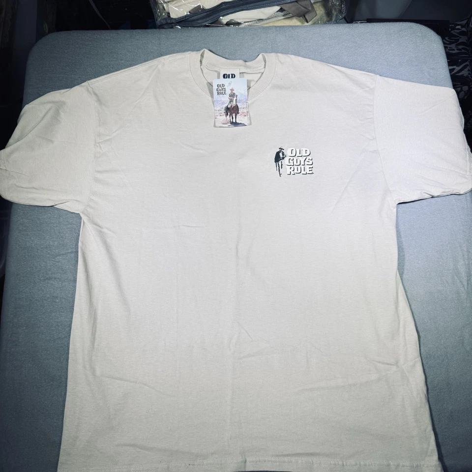 Camiseta Old Guys Rule Colección John Wayne XL Camiseta Gráfica Tostada Nueva con Etiquetas Retro Foto 2 de 4