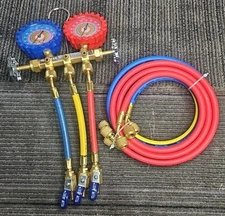 Uniweld Manifold, Gauge & Hose Set