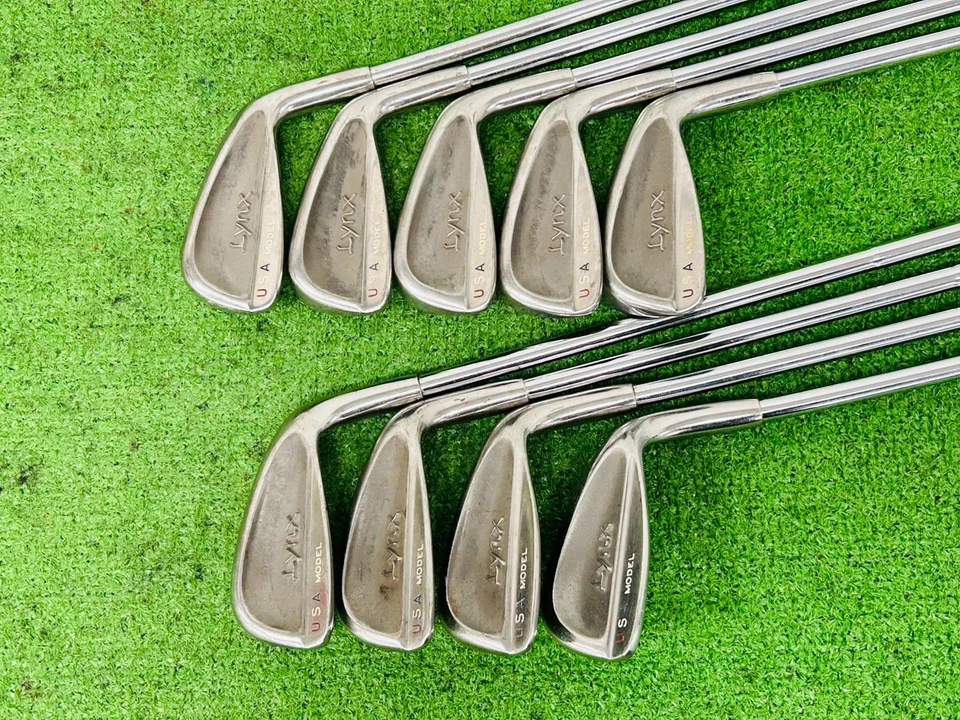 Lynx U.S.A Model Iron Set 3-9+PW+SW RH Lynx Guaranty Regular Flex Steel EL4304 - Image 2 of 4