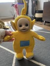 Teletubbies Laa Laa Soft Plush Golden Bear 1996 Original Cuddly Toy