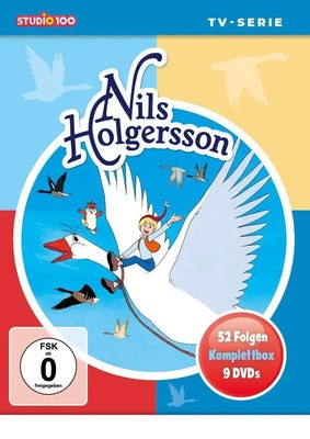 Nils Holgersson (Klassik) - TV-Serien Komplettbox (9 DVDs, 52 Folgen) | Lagerlöf
