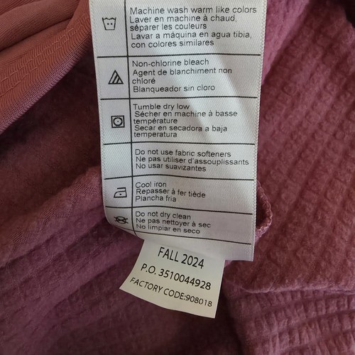 New~CARHARTT Womens 2XL Force Relaxed Fit Pullover~Wicking~Anti-Odor Pink - Picture 10 of 12