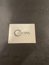 contra nes manual only