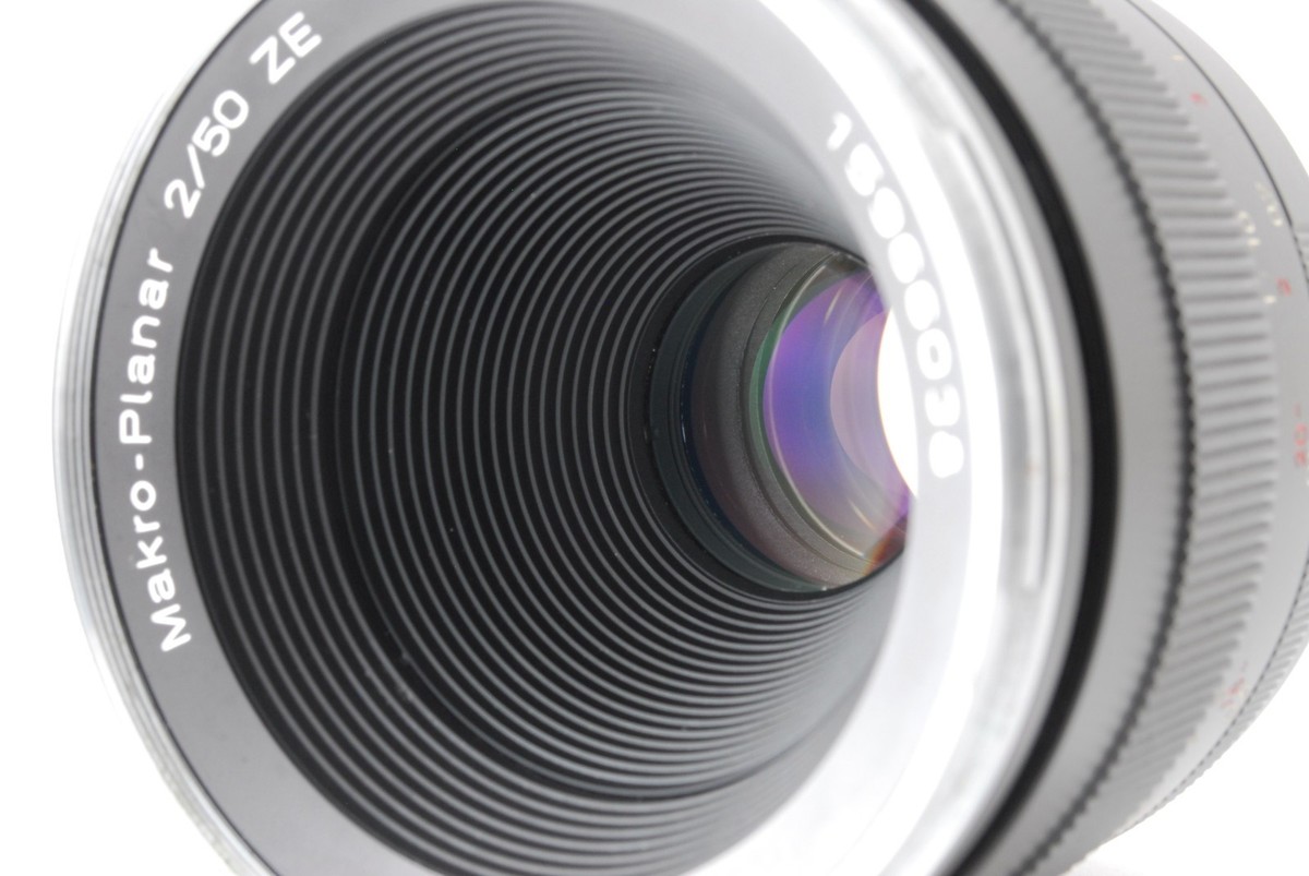 NEAR MINT+++] Carl Zeiss Makro-Planar T 50mm F2 ZE Lens for Canon