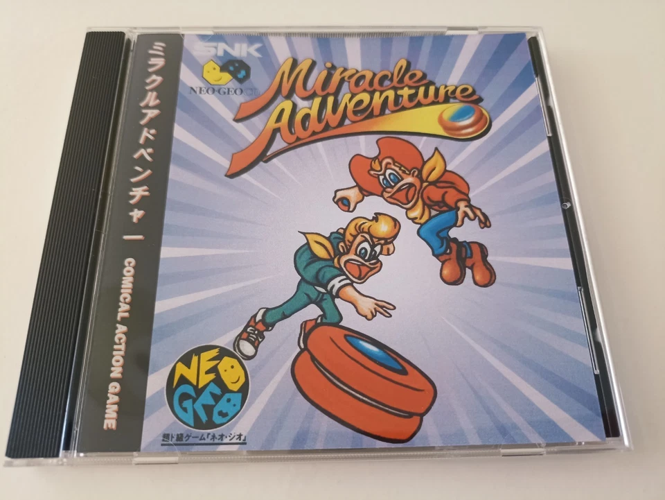SNK Neo Geo CD CDZ Miracle Adventure Spinmaster MVS conversion - Photo 4/4
