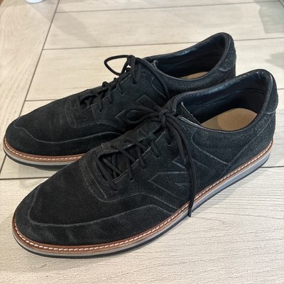 New Balance Shoes Mens Size 11 D Black MD1100BK Suede Casual Dress Sneakers