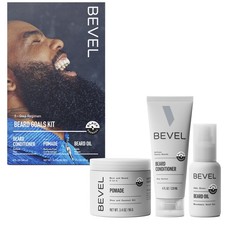Mens Beard Grooming Kit - Includes Beard Conditioner, Hair Nourishing Pomade,...