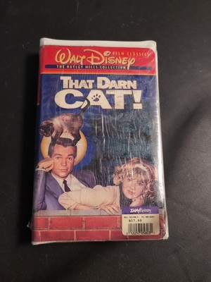 Walt Disney That Darn Cat!  VHS Tape Sealed Brand  Hayley Mills Film Sealed NOS