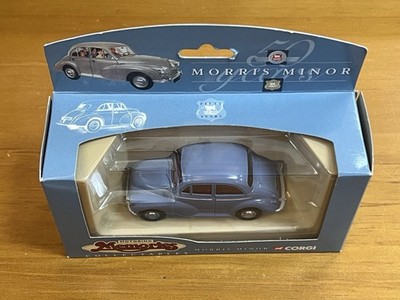 Corgi Morris Minor Motoring Memories Blue Beetle Car New In Box | eBay