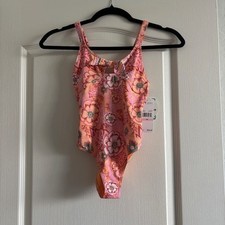 NWT Roxy Girls' One-Piece Swimsuit with UPF 50 Sun Protection, Quick Drying 10