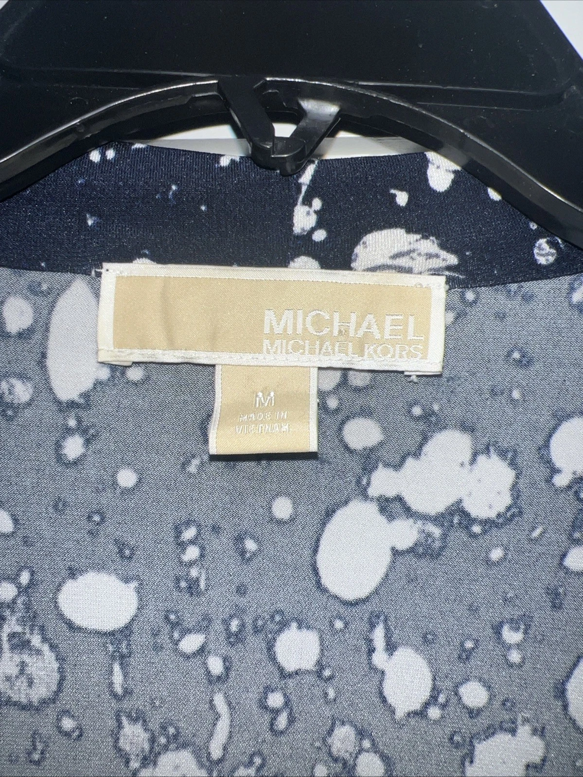 Abito Michael Kors donna taglia media blu navy