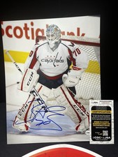 Braden Holtby Washington Capitals Signed  Autographed 11x14 Photo JSA COA NHL