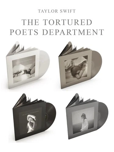 Taylor Swift Tortured Poets Department (TTPD) All 4 Variants Mint & Sealed