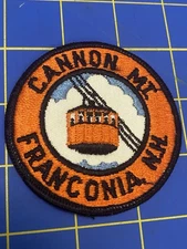 1970's CANNON MOUNTAIN Vintage Ski Patch New Hampshire Skiing Travel Badge