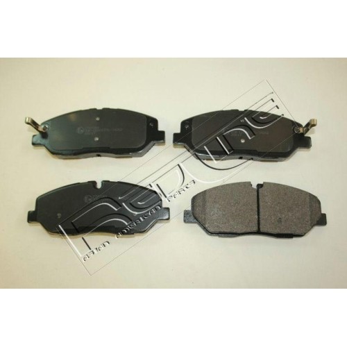 Kit plaquettes de frein Red-line 27HY081 performance pour Hyundai IX35