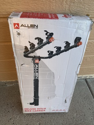 New Nib 4 Bike Carrier 2  Hitch Receiver Free Shipping Allen Folds Box Damaged 
