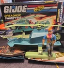 Vintage Hasbro GI JOE 1986 DREADNOK SWAMPFIRE With Box,  Inserts and figure