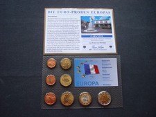 TOP Martinique Euro Proben Kursmünzensatz im Blister + Zertifikat! KMS! € Probe!