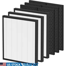 3 Pack HEPA & Activated Carbon Filters LEVOIT LV-PUR131 LV-PUR131S Air Purifier