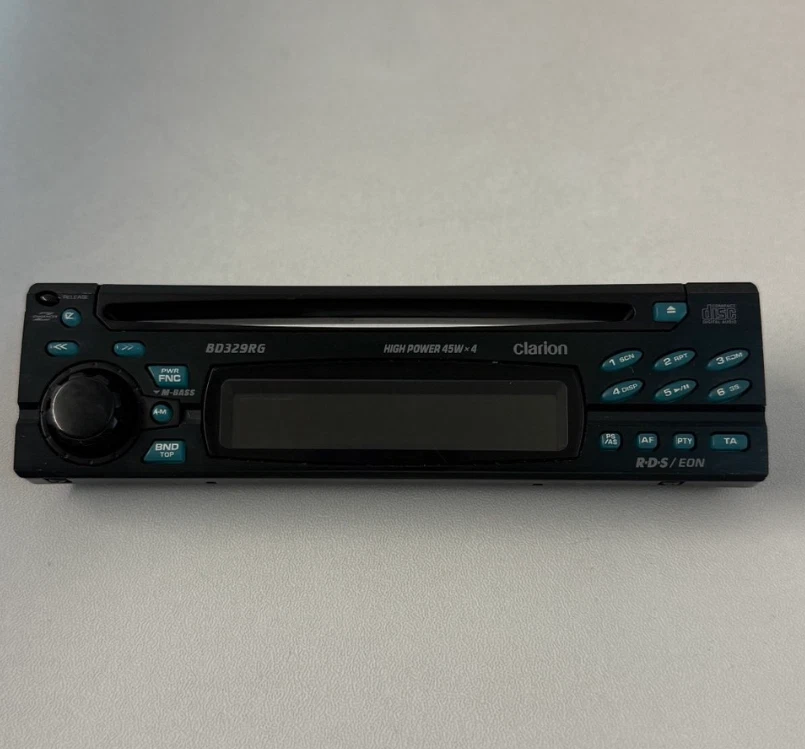 Clarion BD329RG front panel reference photo