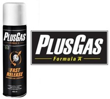 1 x 400ml PlusGas Fast Releasing Fluid Dismantling Lubricant Oil 4 Rusted Bolts