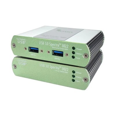 Icron Extreme USB 3.0 Spectra 3022 Multimode Fiber Extender Set (100m) - NEU OVP