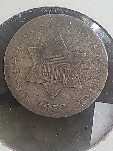 1852-P Three Cent Silver — photo from another recent sale