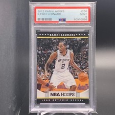 Kawhi Leonard 2012-13 NBA Hoops Basketball NBA Rookie RC PSA 9 San Antonio Spurs