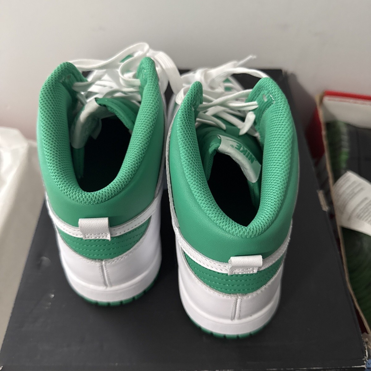 Size 13 Nike Dunk Hi Retro BTTYS Stadium Green White Mens Shoes DV0829-300 Nike Dunk Hi Retro BTTYS dv0829-300 Stadium | Mercari main image 2