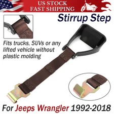 For 1992-2018 Jeeps Wrangler Stirrup Step Fits Trucks / SUV & Lifted Vehicle US