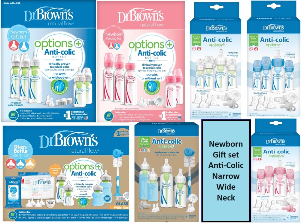Dr Browns Preemie Flow Nipple Brown's Natural Flow Anti-Colic