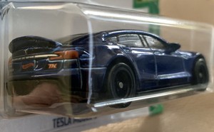 Details About 2019 Hot Wheels Super Treasure Hunt Tesla Model S 226250 Hw Green Speed 45