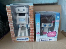 Old Confused.com Robot Robots Brian Bri4n & Miss Herbert