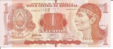 2 NOTES HONDURAS 1 LEMPIRA 01/03/2012