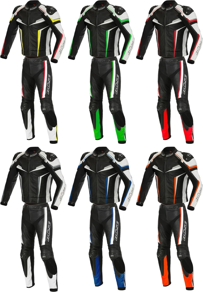 Büse Mille Herren Motorrad Lederkombi Sport Racing Zweiteiler - Bild 1 von 1