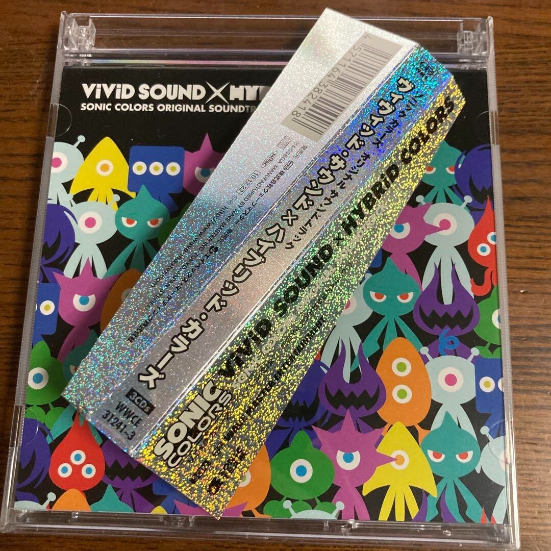 「SONIC COLORS」ORIGINAL SOUNDTRACK ViViD… SONIC COLORS ORIGINAL SOUNDTRACK ViViD SOUND×HYBRiD COLORS