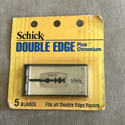 Schick Plus Platinum 5 Teflon Coated Blades New Old Stock