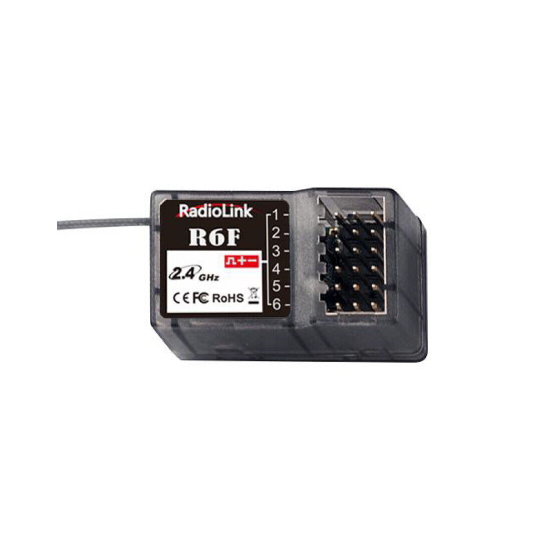 RadioLink 2.4Ghz 6CH R6F Receiver for RC6GS RC4GS RC3S RC4G T8FB RC Transmitter