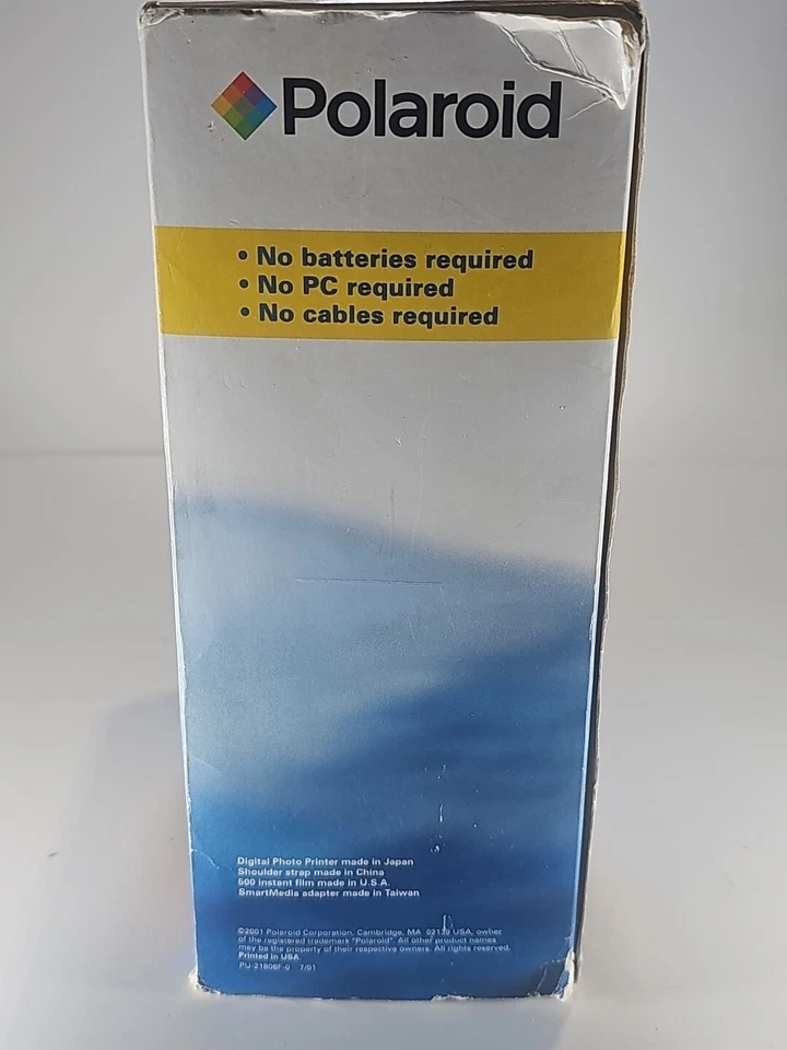 Portable Digital Photo Printer by Polaroid P-500ir NIB Box is Open - Image 4 of 4