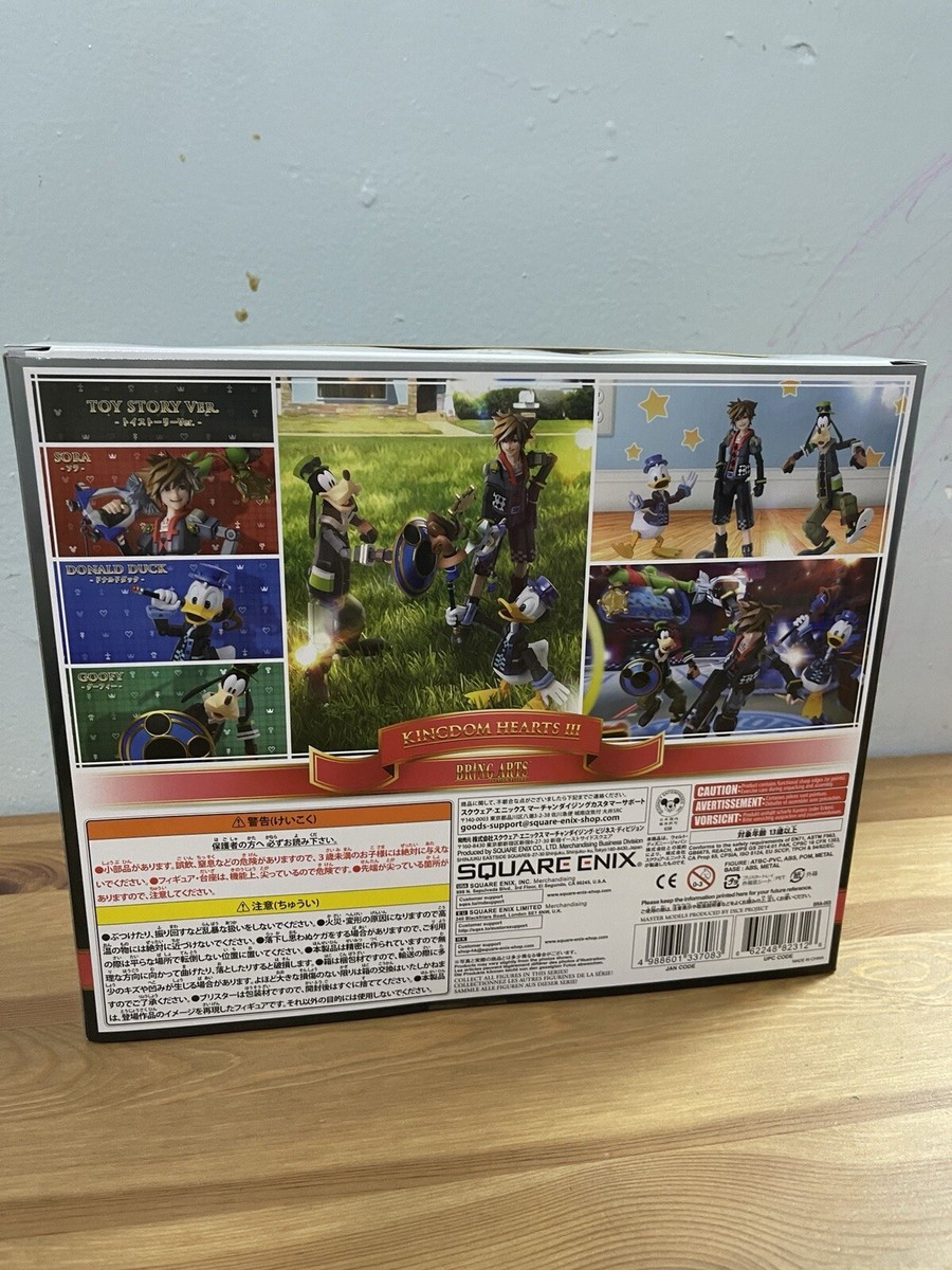 KINGDOM HEARTS Ⅲ BRING ARTS 3体set Amazon.com: Square Enix Kingdom Hearts III Bring Arts Riku