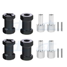 Aluminum 12mm Wheel Hub Hex Drive Adaptor 20mm Extension For 1/10 RC Crawler Car