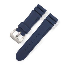 Kautschuk Uhrenarmband 24mm für Panerai 24mm Weichgummi Herrenuhr