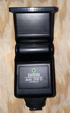 Flash Sunpak Electronic Auto 266 D Thyristor  - TESTED WORKING