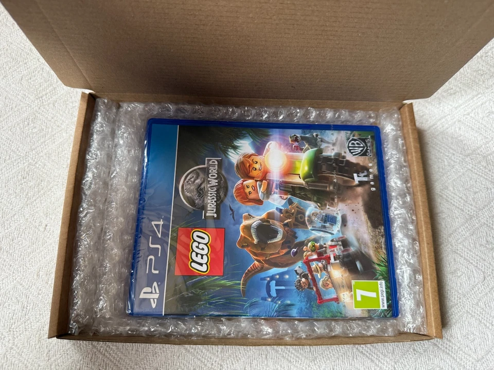 LEGO Jurassic World Sony PS4 - UK PAL New Sealed - High Quality Packing - Image 3 of 4